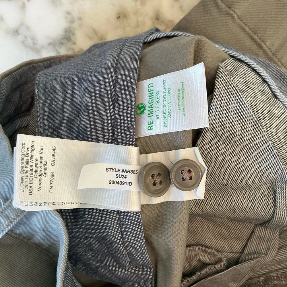 EUC J. Crew Trade Mark Stretch 484 Slim Chino Grey 28x30